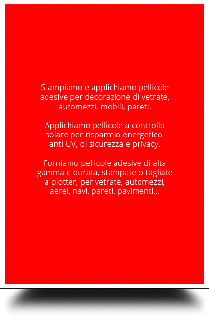 decorazioni grafiche adesive Padova